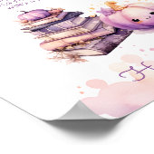 リトルカボチャおしゃぶり狩りベビーシャワーゲーム ポスター (角)