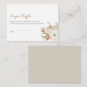 リトルカボチャおむつラッフルエンクロージャカード エンクロージャーカード (正面/裏面)