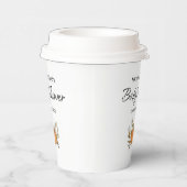 リトルカボチャかわいい秋の赤ちゃんシャワー 紙コップ (右)