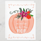 リトルカボチャが封筒に入れる (正面/裏面)