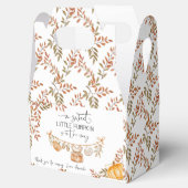 リトルカボチャが途中で赤ちゃんシャワーありがとう フェイバーボックス (オープン)