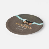 リトルカボチャが途中ベビーシャワー紙P ペーパープレート (アングル)