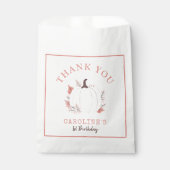 リトルカボチャが1回誕生日ありがとう フェイバーバッグ (正面)