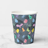 リトルカボチャとおもしろい幽霊ハローウィンパーティ 紙コップ (裏面)