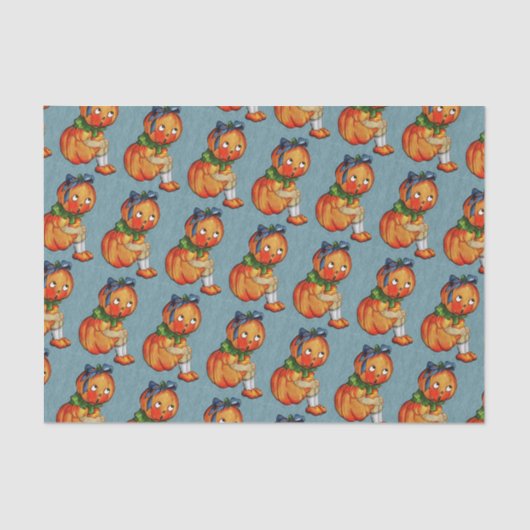 リトルカボチャと友人 薄葉紙 (正面)