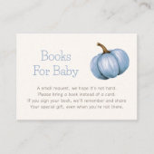 リトルカボチャのシャワーベビー エンクロージャーカード (正面)