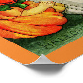 リトルカボチャの女の子と友人 ポスター (角)