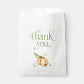 リトルカボチャの方法ニュートラルベビーシャワー フェイバーバッグ (正面)