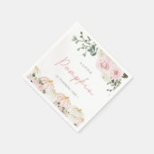 リトルカボチャの最初の誕生日パーティー スタンダードカクテルナプキン (角)