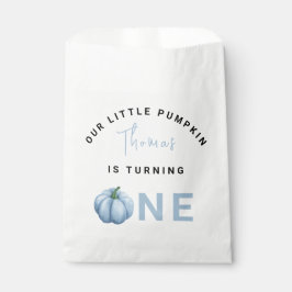 リトルカボチャの最初の誕生日パーティー フェイバーバッグ