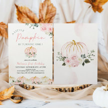 リトルカボチャの最初の誕生日パーティー