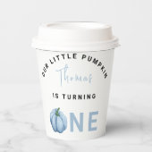 リトルカボチャの最初の誕生日パーティー 紙コップ (正面)