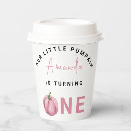 リトルカボチャの最初の誕生日パーティー 紙コップ