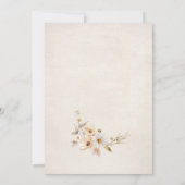 リトルカボチャはニュートラルな赤ちゃんシャワーの途中にある 招待状 (裏面)