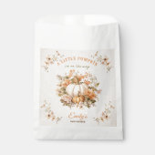 リトルカボチャはパステルベビーシャワーの途中にある フェイバーバッグ (正面)