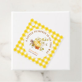 リトルカボチャはベビーシャワーの途中にある フェイバータグ