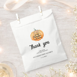 リトルカボチャはベビーシャワーの途中にある フェイバーバッグ