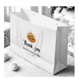 リトルカボチャはベビーシャワーの途中にある ラージペーパーバッグ