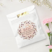 リトルカボチャは秋の赤ちゃんシャワーの途中にある フェイバーバッグ (封をした状態)