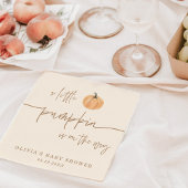 リトルカボチャオンザウェイ秋ベビーシャワー スタンダードランチョンナプキン