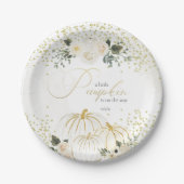 リトルカボチャオンザウェイ紙プレート ペーパープレート (正面)