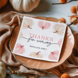 リトルカボチャターニングワン誕生日 スタンダードカクテルナプキン