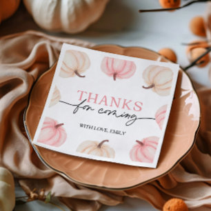 リトルカボチャターニングワン誕生日 スタンダードカクテルナプキン