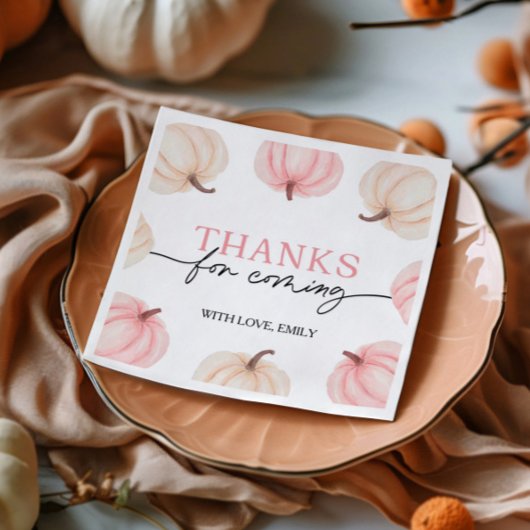 リトルカボチャターニングワン誕生日 スタンダードカクテルナプキン