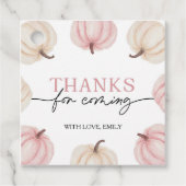 リトルカボチャターニングワン誕生日 フェイバータグ (正面)