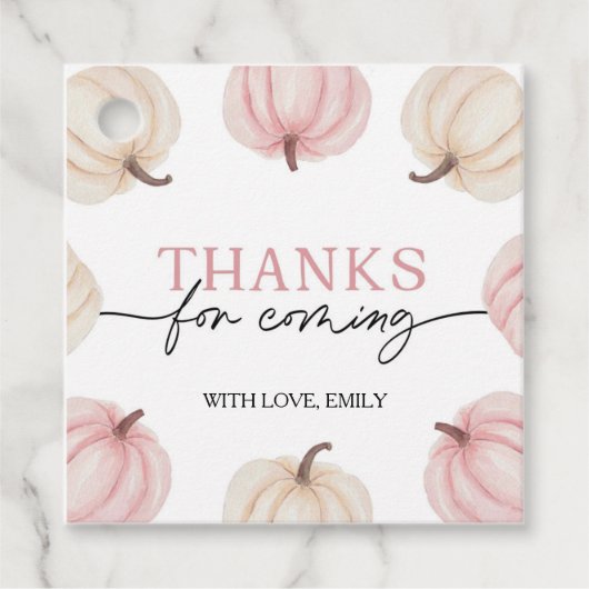 リトルカボチャターニングワン誕生日 フェイバータグ (正面)