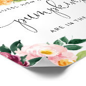 リトルカボチャフローラはカボチャの数を推測する ポスター (角)