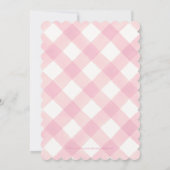 リトルカボチャフローラガールベビーシャワー招待状 招待状 (裏面)