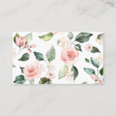 リトルカボチャフローラブックベビー エンクロージャーカード (裏面)