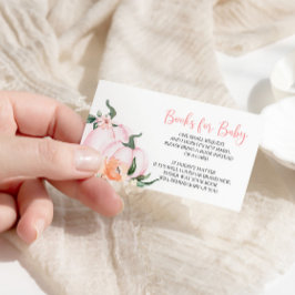 リトルカボチャフローラブックベビー エンクロージャーカード