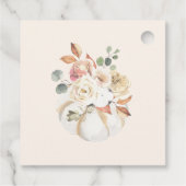 リトルカボチャフローラボホベイビーシャワーありがとう フェイバータグ (裏面)