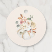 リトルカボチャフローラボホベイビーシャワーありがとう フェイバータグ (裏面)