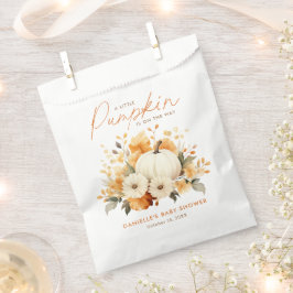 リトルカボチャフローラボホボタニカルベイビーシャワー フェイバーバッグ