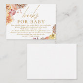 リトルカボチャフローラ赤ちゃんシャワーベビー本 ノートカード (正面/裏面)