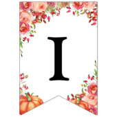 リトルカボチャフローラ赤ちゃんシャワー バンティングフラッグ (第3の旗)