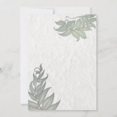 リトルカボチャブルーボーイベビーシャワー 招待状 (裏面)