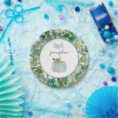 リトルカボチャプレートブルーリトルカボチャベビー ペーパープレート (パーティー)