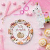 リトルカボチャプレート赤面リトルカボチャベビー ペーパープレート (パーティー)