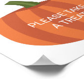 リトルカボチャベビーは甘い秋ベビーシャワー ポスター (角)