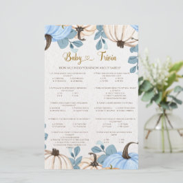 リトルカボチャベビートリビアゲーム