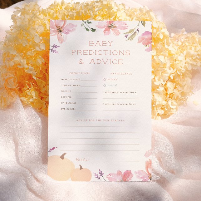 リトルカボチャベビー予測とアドバイスゲーム (クリエイターアップロード済み)