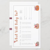 リトルカボチャベビー予測器 (正面/裏面)