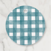 リトルカボチャートラック赤ちゃんシャワーありがとうラベル フェイバータグ (裏面)