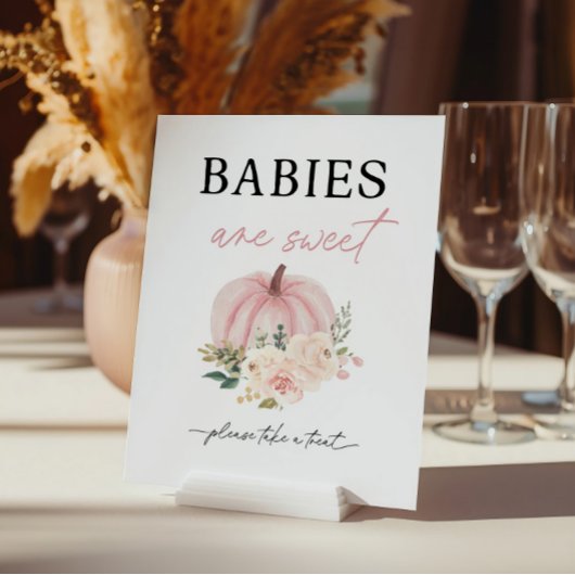 リトルカボチャ一つのベビーは甘い ポスター