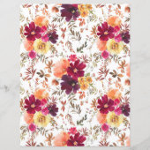 リトルカボチャ予算秋フローラベビーシャワー (裏面)