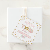 リトルカボチャ女の子2nd誕生日 フェイバータグ (インサイチュ)